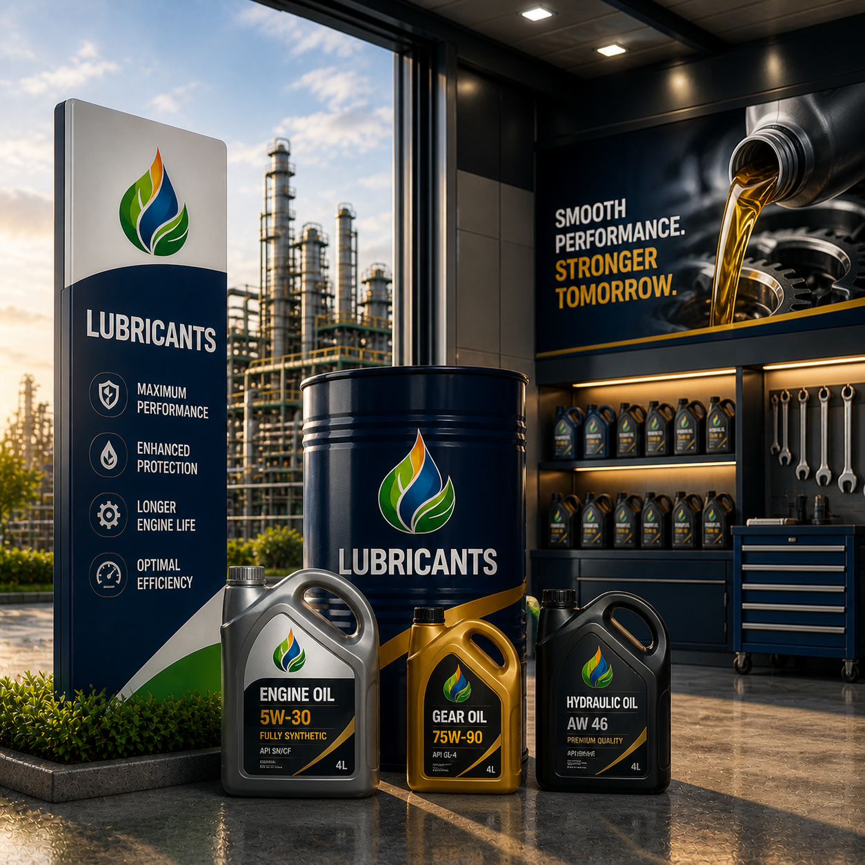 Industrial lubricants and maintenance